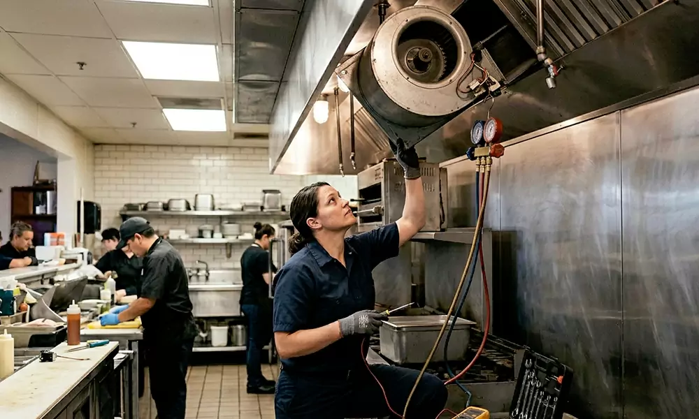 Commercial Exhaust Fan Repair in Somerville, MA
