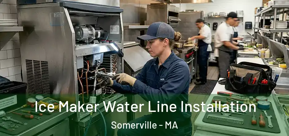 Ice Maker Water Line Installation Somerville - MA