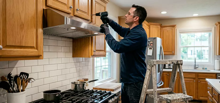 Wood Range Hood Installation Somerville